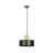 Emibig Hanglamp Torin Staal Zwart | Geschikt voor 1x E27 - Max 15W